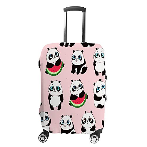 Étui de protection pour bagages motif panda pour repérer immédiatement sa valise à l'aéroport