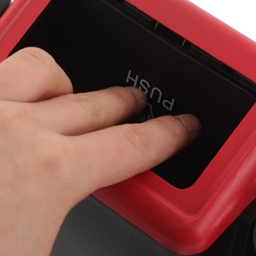 Cubo de basura para coche con tapa de resorte cenicero portátil ABS multiusos 3