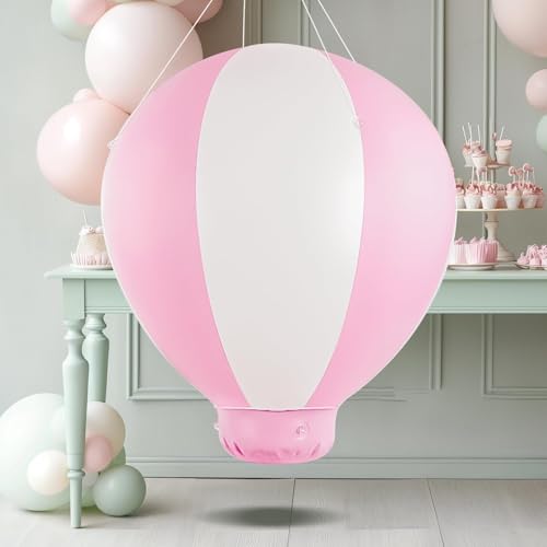 Toggloo 3FT Hot Air Balloon Decorations with Air Pump, Hanging