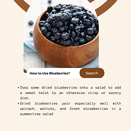 Image of Sindhi Dry Fruits Dehydrated Blueberries (100 GMS)