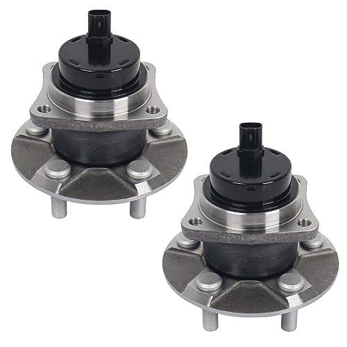 Autoround 512217 Pair Rear Wheel Bearing Hub Assembly fit for Toyota Corolla 2003-2008/ Prius 2004-2009/ Celica 2000-2005/ Matrix 03-08, Scion tC 05-10, Pontiac Vibe 03-08 FWD, ABS Models Only