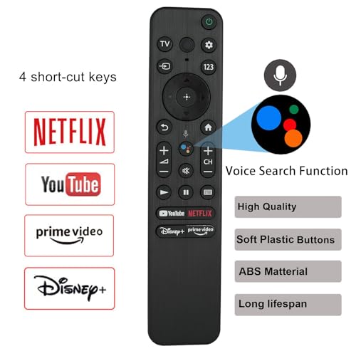 Télécommande vocale RMF-TX800U avec micro intégré pour écran Sony - 2