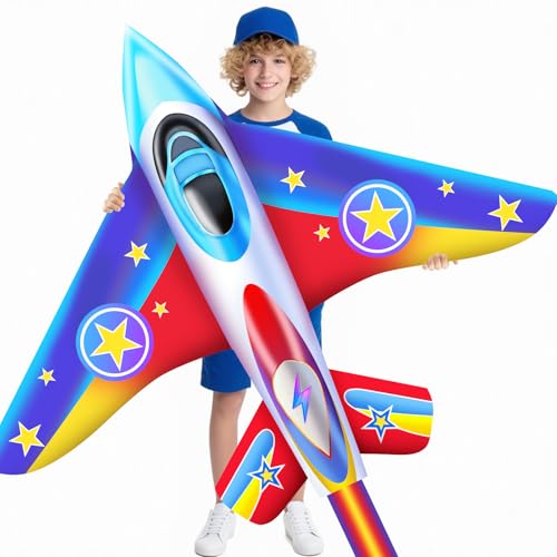 Yfafengs Airplane Kites For Kids & Adults, Best Beach Kite For Beginners Easy...