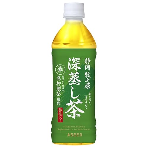 宝積飲料 アシード 深蒸し茶 500mlペットボトル