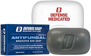 Defense Antifungal Medicated Bar Soap | FDA Approved Treatment for Athlete's Foot Fungus