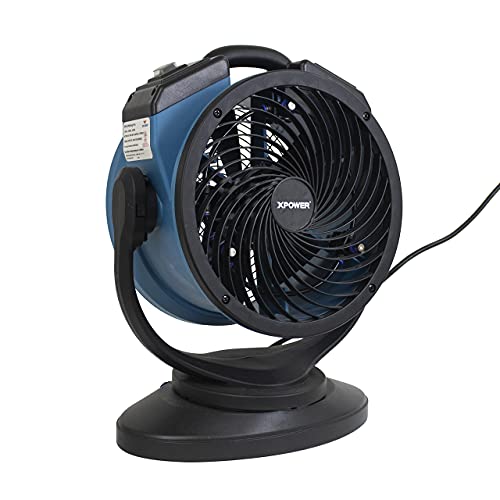 XPOWER Misting Fan FM-68, Outdoor Cooling, Oscillating, Heavy Duty, Powerful, High Velocity, 3-Speed, Ideal for Camping, Patios, Picnics, & More, 15 In by XPOWER - Used condition - US$203.75