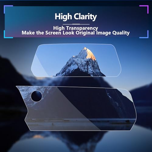 SXCY [4PCS Nano for 2024 2025 2026 Chevrolet Equinox EV Screen Protector 2024 2025 2026 Equinox EV Accessory Touch Display Screen Protector[17.7 Inch+11 Inch] by SXCY - Image 2