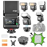 GODOX iT32 TTL Camera Flash for Canon with X5C Wireless Flash Trigger, Compatible with 5D Mark IV,5D Mark III,5D Mark II,6D Mark II,6D,R5,R6,Magnetic Hotshoe & Trigger 2-in-1