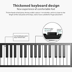 Portable Piano 88 Touches Clavier Pliable en Silicone Roll Up Clavier Pliable Piano Numérique Piano À Clavier… - Les Beatles, Paul McCartney, John Lennon, RIngo Starr, George Harrison Portable Piano 88 Touches Clavier Pliable en Silicone Roll Up Clavier Pliable Piano Numérique Piano À Clavier… – Image 6
