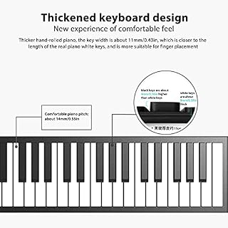 Portable Piano 88 Touches Clavier Pliable en Silicone Roll Up Clavier Pliable Piano Numérique Piano À Clavier… - Les Beatles, Paul McCartney, John Lennon, RIngo Starr, George Harrison Portable Piano 88 Touches Clavier Pliable en Silicone Roll Up Clavier Pliable Piano Numérique Piano À Clavier… – Image 6