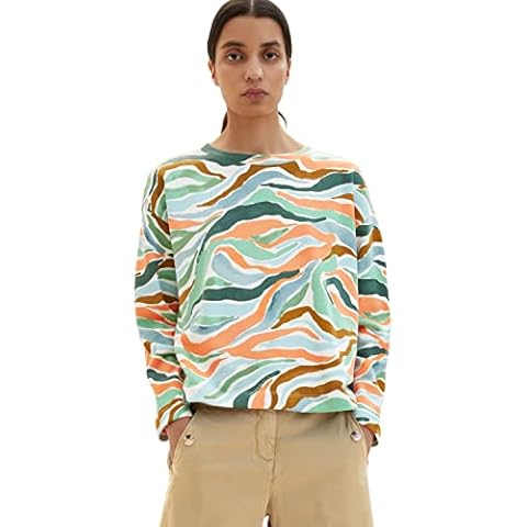 TOM TAILOR Damen 1035345 Sweater Cover