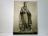  Königstein / Taunus. Königsteiner Madonna. Alte Ansichtskarte / Postkarte s/w, ungel. ca 50ger Jahre. Baustein 50 Dpf für heimatvertriebenen Priesternachwuchs.