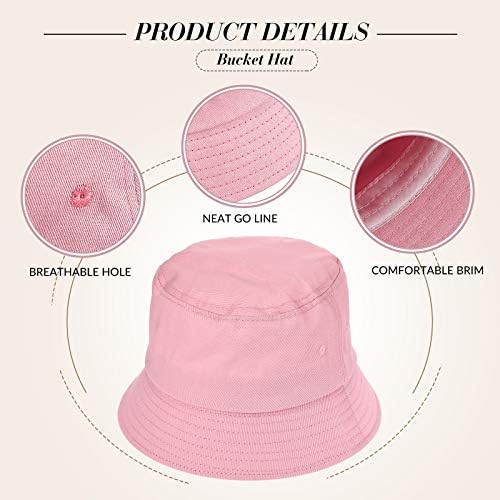 Miniatura 3 de Sombreros de pescador para hombres y mujeres, sombrero de playa de verano, sombrero de pesca para adultos, sombrero de algodón transpirable