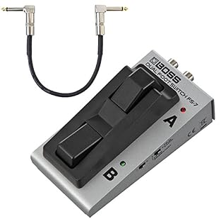 2 foot pedals in a compact pedal Used as a switch or button LED display for switch function Split cable to power supply in the box contents + keep drum GC028 patch cable 30 cm