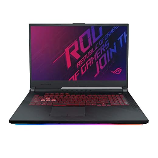 Asus ROG STRIX3-G-G731GU-EV010T PC Portable Gamer 17" FHD Dalle 144Hz (Intel Core i7-9750H, RAM 16Go DDR4, 512Go SSD PCIE, Nvidia GTX 1660Ti 6Go, Windows 10) Clavier AZERTY Français