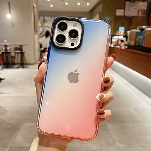 Coque en TPU Transparent Dégradé pour iPhone 13 Pro Max