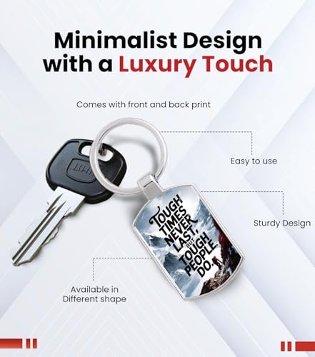 Image of Premium Printed Metal Keychain for Men & Women | High-Definition Artwork Print | Durable Key Ring for Car, Bike, Home & Office Keys | Stylish Decorative Key Holder Gift
