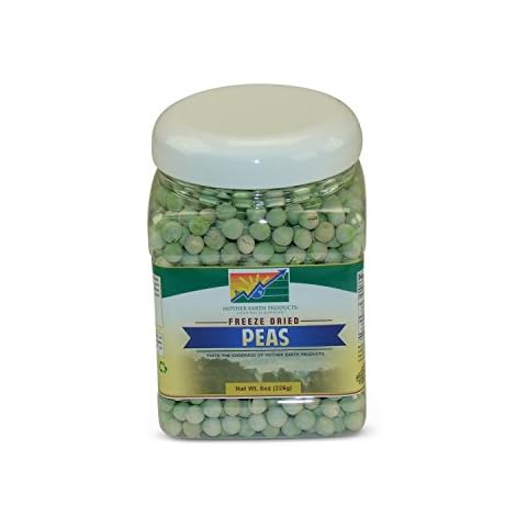 Mother Earth Products Freeze Dried Peas, Net Wt 8OZ (226g) Cover