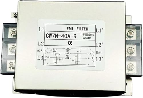 Filtre d'alimentation anti-interférence pour protéger vos machines en triphasé 380V