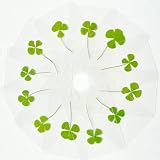 12 Sheets Four Leaf Clover Bookmarks - St. Patrick's Day Bulk Gifts, Good Luck Charms for Wallet, Books, or Coworkers, 4 Leaf Clover Lucky Cards for Gifting