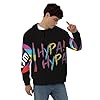 Men Fleece Hoodie Electric Casual Sweatshirt Long Sleeve Call&boy Pullover Hooded Neck Tops for Men Teens Boy Black with Pocket for Fans Gift #1