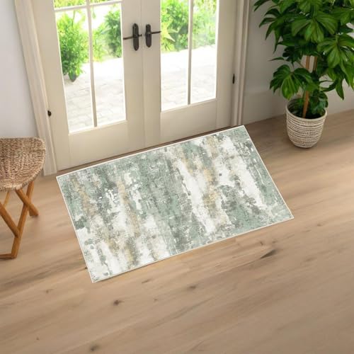 Tapetes decorativos interiores 18" x 30" 2 piezas, lavables miniatura 2
