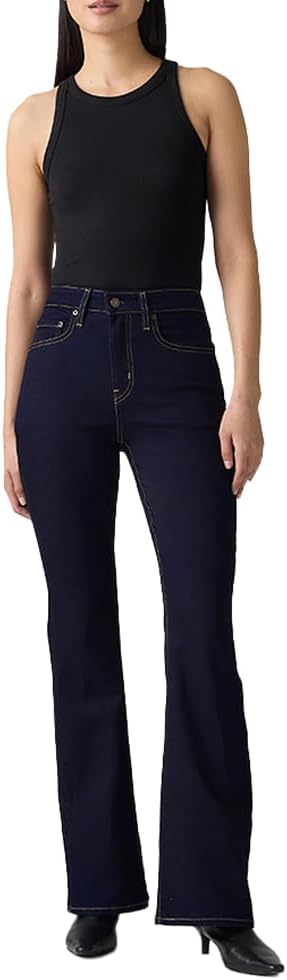 Levi's Womens 726 High Rise Flare Jeans (Also Available in Plus) - Image 4