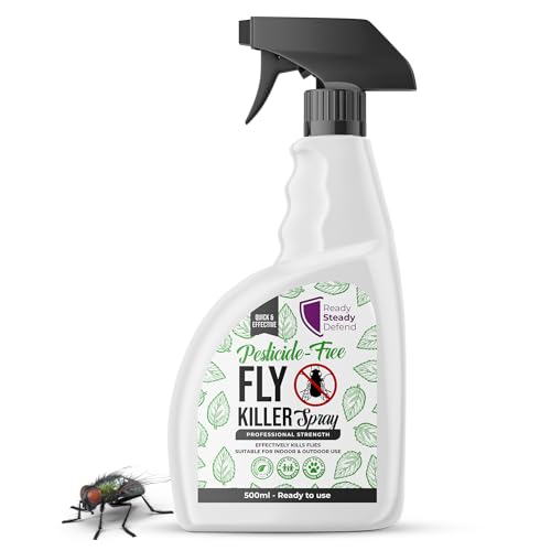 Fly Killer Spray 500ml - Effective Fly Killer Indoor, Powerful Fly Spray for Home Use, Bug Treatment for Pest Control, Fly Repellent Indoor, Efficient Insect Killer, Deterrent, Control