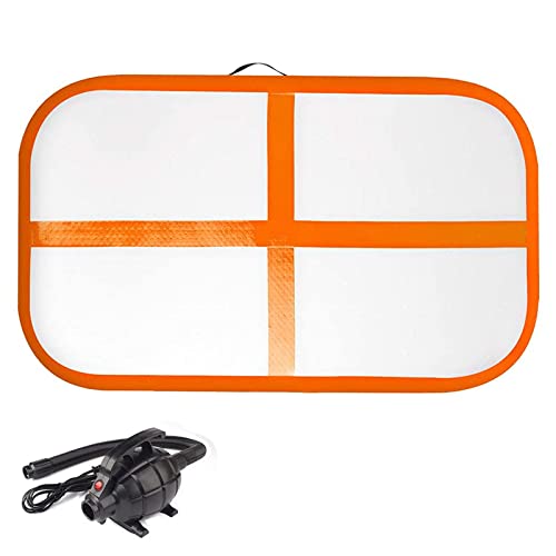 1M�C���t���[�^�u���̑��}�b�g10cm / 20cm�̍����̃^���u�����O�}�b�g�G�A�}�b�g�̑��^���u���g���b�N�d���G�A�|���v�t���ƒ�p/�g���[�j���O/�`�A���[�f�B���O/���K/���V��,�I�����W�F,100x60x10cm