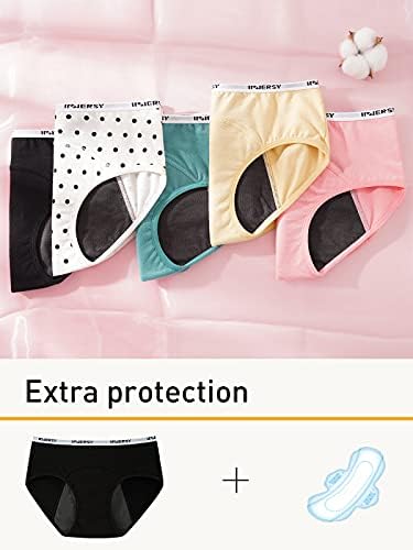 INNERSY Teen Girls Leakproof Cotton Period Underwear - 3 Pack - Image 5