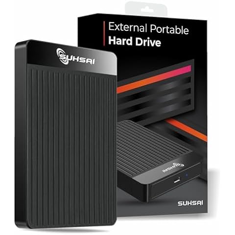 Disque Dur Externe SUHSAI 1 To Cover