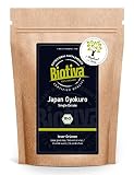 Biotiva Grüntee Gyokuro Japan Bio 100g - Premium - edle grüne Tassenfarbe - hocharomatisch milder Geschmack - aus kontrolliert biologischem Anbau