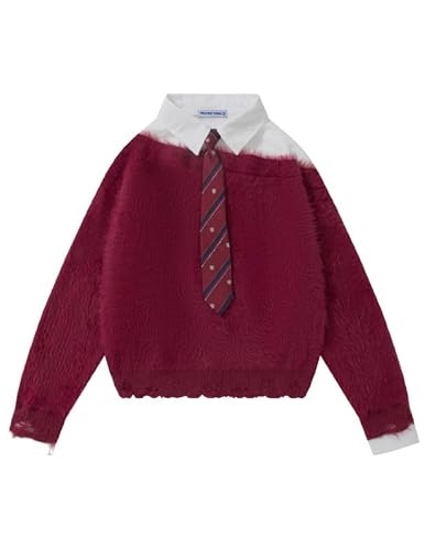 Aelfric Eden Y2K Pull en tricot pour femme - Pull