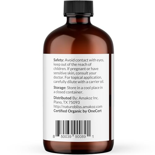 Image of NaturoBliss Organic Clove Essential Oil 1 oz - 100% Pure, Natural, Undiluted for Toothache, Sore Muscles, Skin & Hair Care - Soothing Clove Bud Oil for Aromatherapy, Warm Spicy Aroma