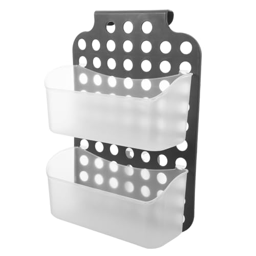Zerodeko Bathroom Hanging Basket Punch Shower Organizer with Removable Baskets for Easy Installation Design and Increased Storage Space