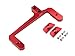 Microheli Aluminum Tail Servo Mount (RED) (for Tail Boom/Servo Mount series)