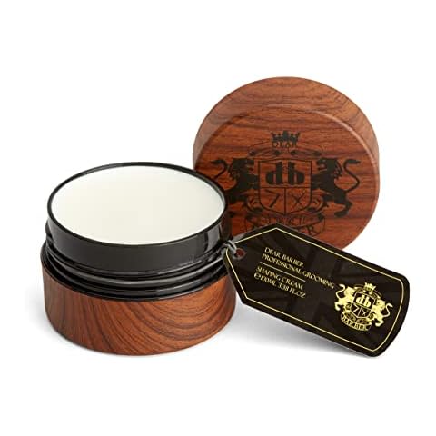 Dear Barber Mens Hair Styling Shaping Cream, Soft Hold Shaping Cream, Suitable for all Hair Types, Conditions & Revitalises Damaged Hair, Natural Look Shaping Cream, 100ml Cover