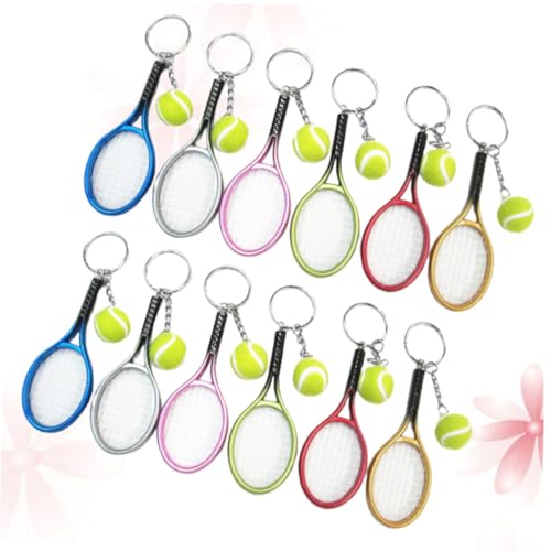 Porte-clés tennis multicolore pour retrouver facilement ses clés