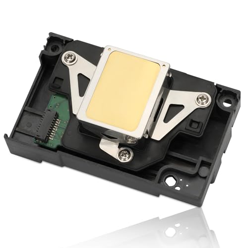 Dmzosmd L1800 DTF Printhead Replace for L1800D R260 R270 R330 R390 R1390 R1400 R1430 R1500W Printers Accessories, 6 Colored High Performance Print Head, Easy Installation