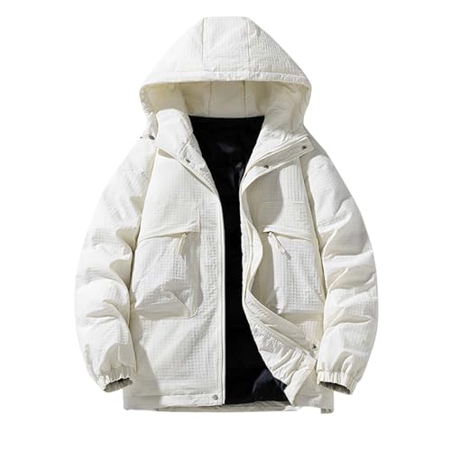Doudoune chaude homme hiver et blouson de travail fonctionnel