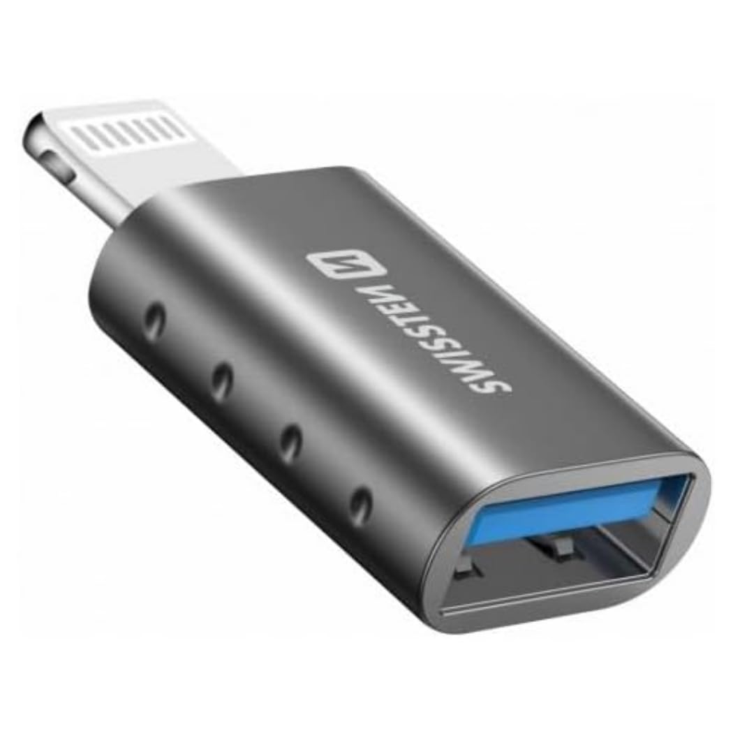 Swissten Otg Lightning Adapter (M) / USB-A (F)