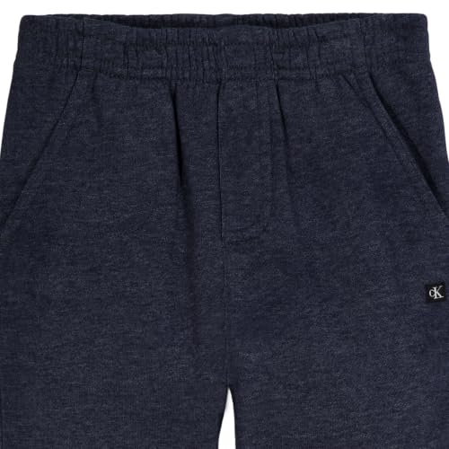 Image of Calvin Klein Baby Boys' 2-piece Fleece Set, Sweatshirt and Jogger Sweatpant