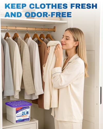 Image of 2 LB Vacplus Moisture Absorber, Strong Absorption, Lavender, 2 Pack