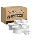 [Original] Waterdrop WD-PF-01A Plus Replacement Filters (pack of 3) and Indicator for All Waterdrop Pitcher Filtration System, Reduces Lead, PFAS, PFOA/PFOS, Chlorine (pack of 1)