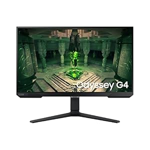 Samsung Odyssey G4 27″ 1080p HD IPS LED FreeSync Gaming Monitor (LS27BG402ENXGO) – Black