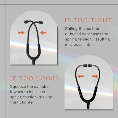 Image of MaiWieel-Classic Monitoring Stethoscope Professional Dual Head Rainbow Stethoscopes For Nurse,Doctor,Vet,Home Medical,EMT,Double-Sided Stainless Chestpiece,Flexible Tubing & Soft Sealing Eartips(Rainbow Black)