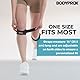 Bodyprox Kniescheiben-Kniebandage, 2 Stück, zur Schmerzlinderung beim Wandern, Fußball, Basketball, Laufen, Springerknie, Tennis, Sehnenentzündung, Volleyball und Kniebeugen