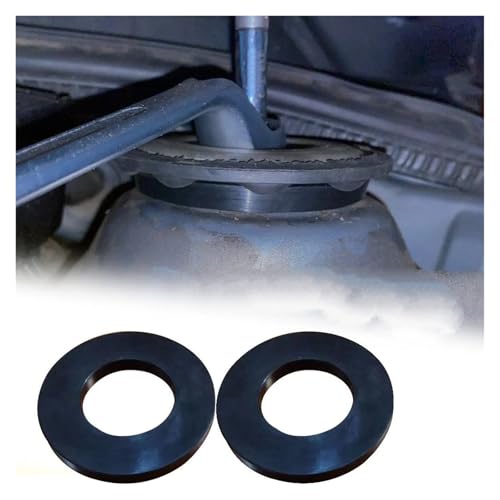 Shock Absorbers Suspension Spring 2Pcs Rubber Bushing Bearing Washer Pad For Opel For Astra F G J Car Front Strut Tower Gaps Suspension Shock-Absorbing