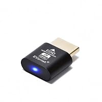 EVanlak HDMI Plugs Headless Premium Aluminum Display Emulator Light Revelation Dummy Plug Headless Ghost Machines Fit Anyone with a Headless GUI Server 1920x1080@60Hz-3Pack – Ansicht 3