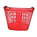 predolo Bike Basket Front Bicycle Front Basket Pet Carrier Bicycle Cargo Rack Organizer for Folding Bikes Luggage Storage Baskets, Red